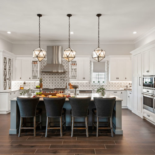 custom kitchen by home builder McNally Construction Group