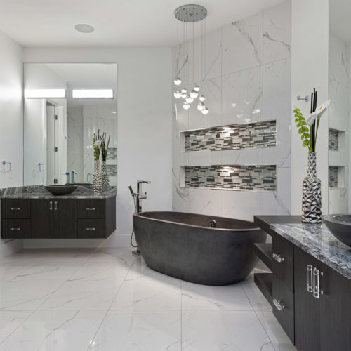 luxury bath by McNally Construction Group