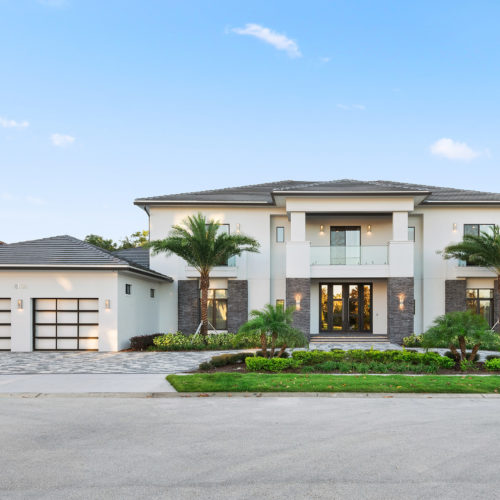 new custom home built by luxury builder McNally Construction