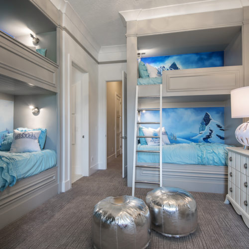 custom kids room by McNally luxury home builder
