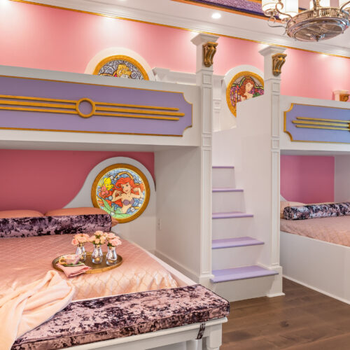 Fun Kids Bedroom by Custom Homebuilder McNally Construction